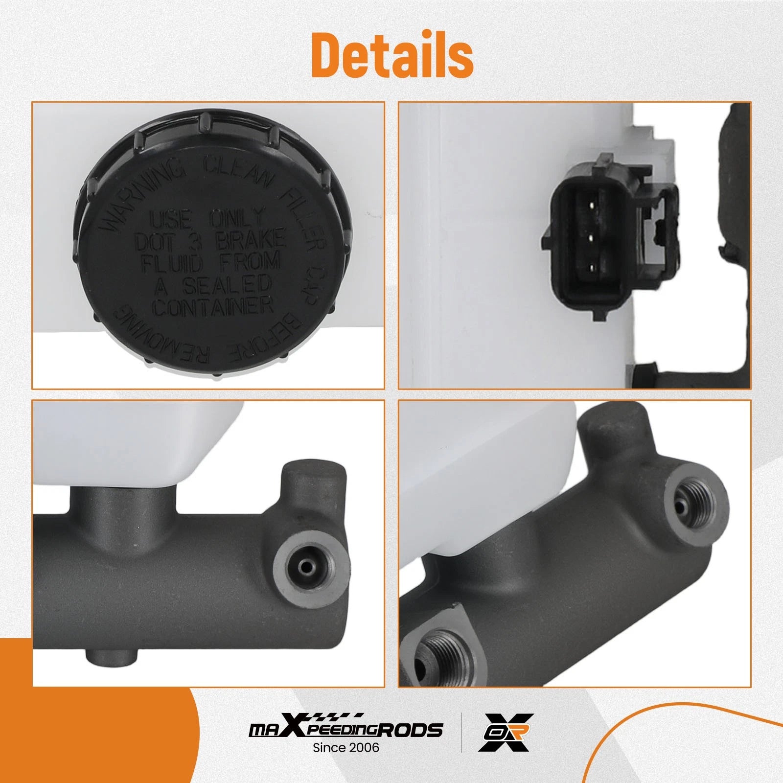 Brake Master Cylinder for Ford F150 Heritage (2004) YL3Z2140CA M39634