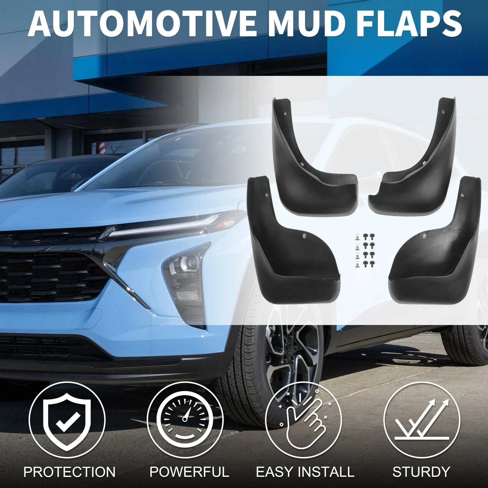Mud Flap Splash Guard for Chevrolet Trax 2015-2018 Sport Utility
