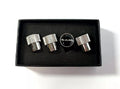 Valve Stem Caps Premium Chrome Knurled for Dodge Ram (2003–2018)