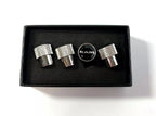 Valve Stem Caps Premium Chrome Knurled for Dodge Ram (2003–2018)