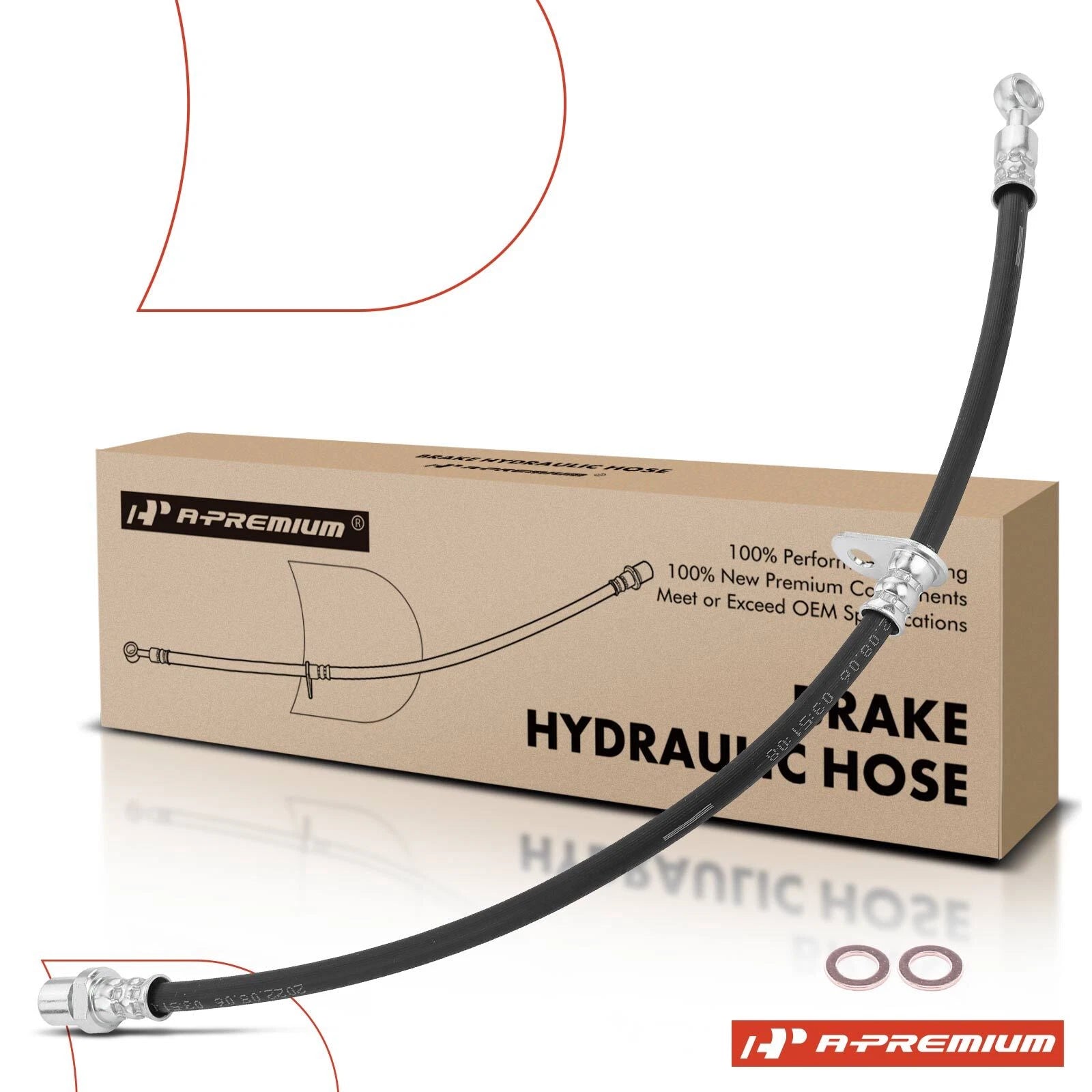Front Right Brake Hydraulic Hose for Subaru Impreza (2002–2016)
