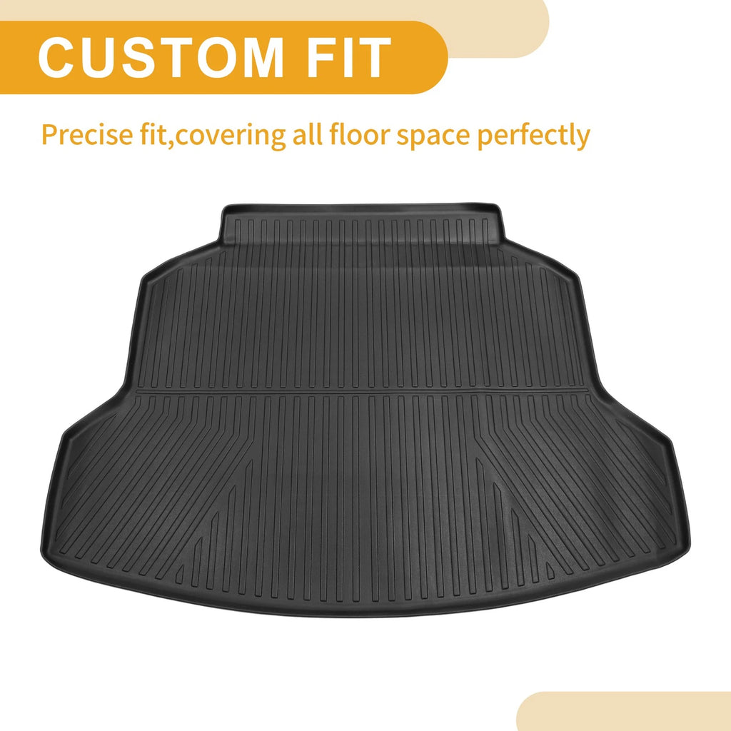 Cargo Liner Rear Trunk Mat for Honda CR-V (2012–2016) TPE Stripe Pattern