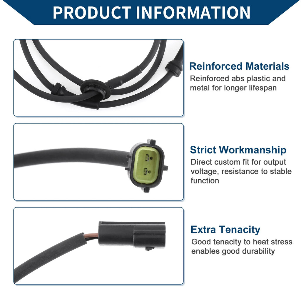 ABS Wheel Speed Sensor for Kia Carnival (2001–2006) No. 0K55343701A/0K55313701A
