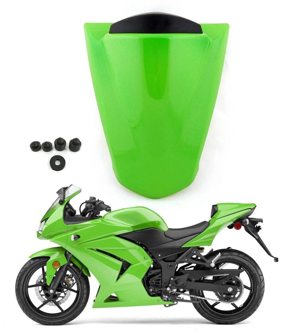 Rear Seat Cover Cowl for Kawasaki Ninja ZX250R ZX250 (2008–2012) Green