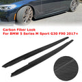 Carbon Fiber Side Skirts for BMW 5 Series G30 G31 F90 M5 (2017–Present)