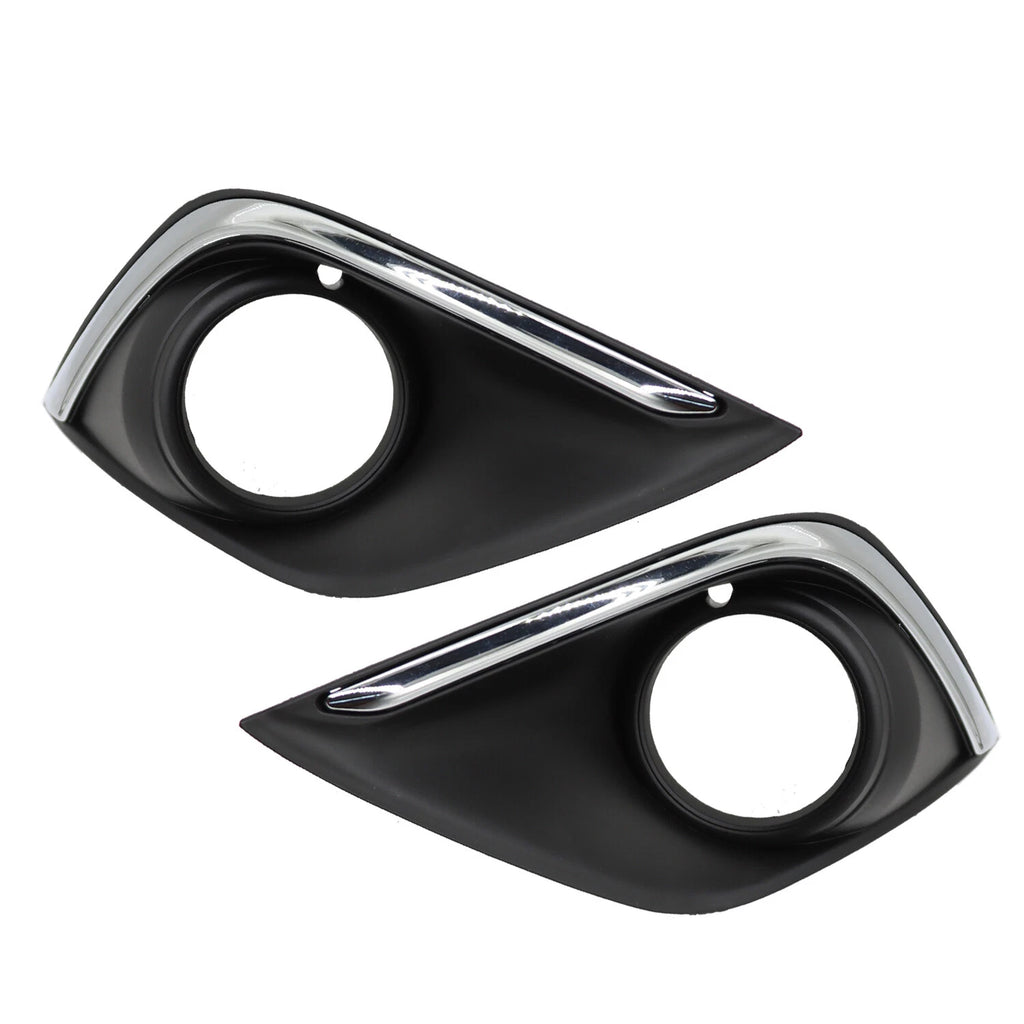 Pair Fog Light Bezel Cover Frame for Mitsubishi Outlander (2016–2019)