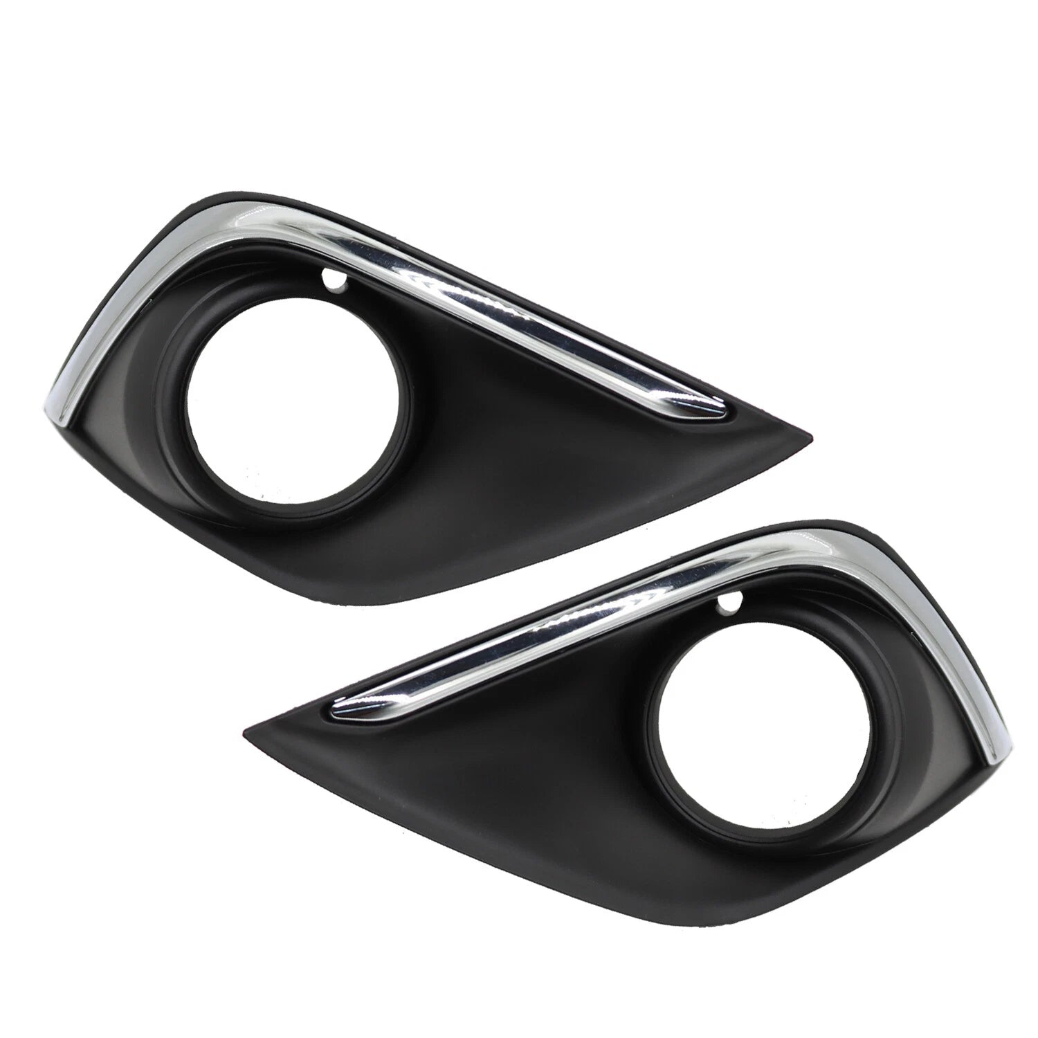 Pair Fog Light Bezel Cover Frame for Mitsubishi Outlander (2016–2019)