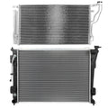 Radiator & AC Condenser Cooling Kit for Kia Optima Hyundai Sonata (2011–2014)