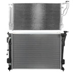 Radiator & AC Condenser Cooling Kit for Kia Optima Hyundai Sonata (2011–2014)