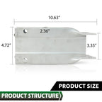 Front Bumper Reinforcement Brackets for Benz C230 C250 C300 C350 (2008–2015)