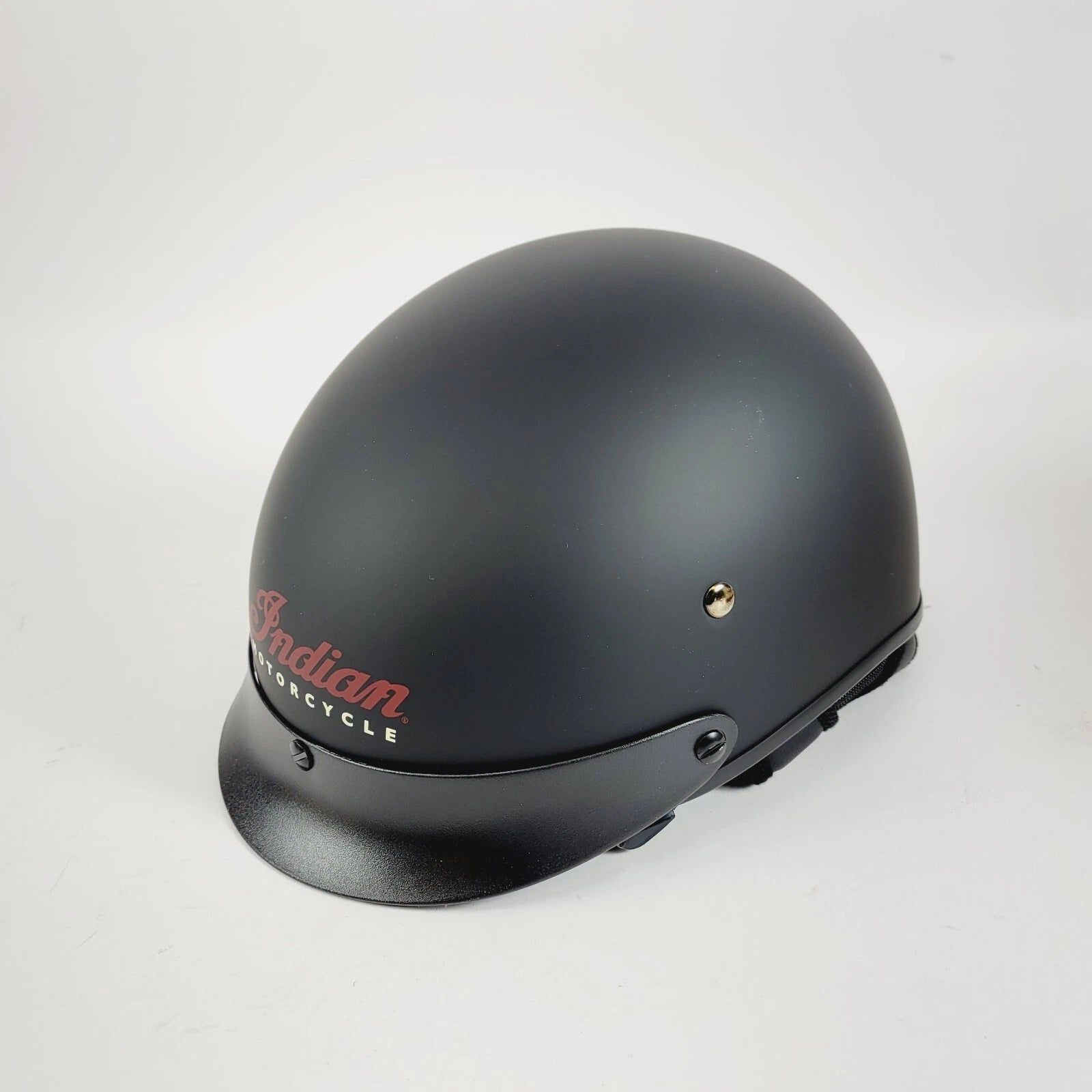 Matte Black DOT Half Helmet for Indian Motorcycle (Extra Small) 286436701