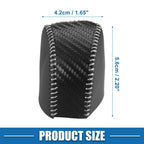 Auto Gear Shifting Knob Cover for Lexus NX250 (2022–2023) Black Gray Stitches