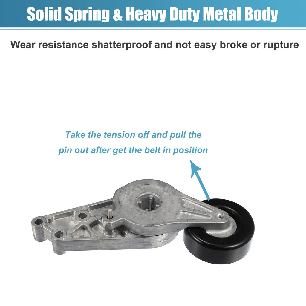Belt Tensioner Pulley Assembly 06B903133 for Audi A4 Quattro (2002–2009)
