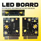 Yellow DRL LED Boards for BMW G87 M2 G42 M240i (2022–2024)