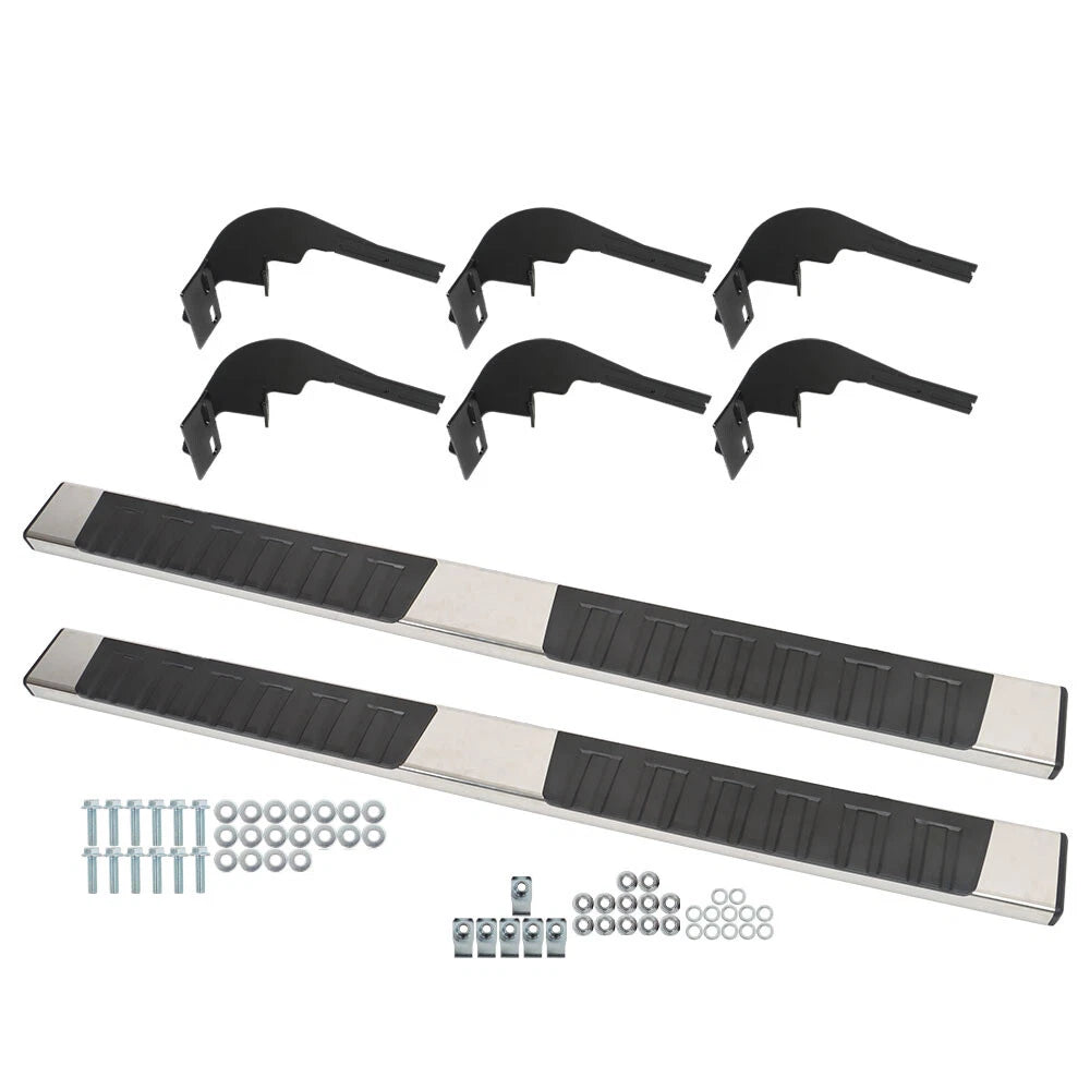 6" Side Step Bars for Dodge Ram 1500 (2009–2018) Crew Cab