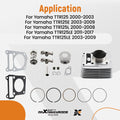 150CC Cylinder Piston Gasket Kit for Yamaha TTR125 (2000–2009)