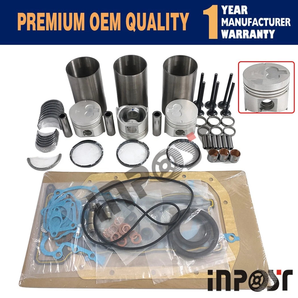 3KC1 Overhaul Rebuild Kit for Isuzu S85UX S100F2 (Excavator)