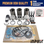 3KC1 Overhaul Rebuild Kit for Isuzu S85UX S100F2 (Excavator)