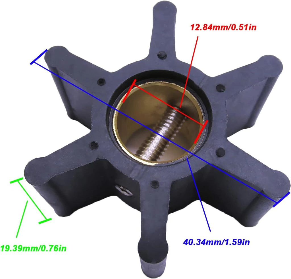 Water Pump Impeller for Farymann Diesel DS/ES/GS & K 30 M (N/A)