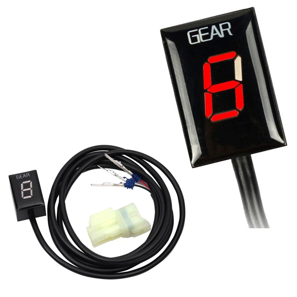 Red LED Gear Indicator for Honda CBR600RR CB400F CBR600F CBR1000RR (2003–2023)