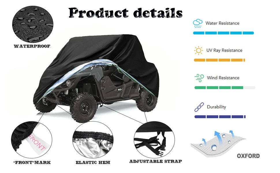 UTV Cover for Polaris Ranger XP 800 (2009–2014) Waterproof UV Protect
