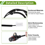 ABS Wheel Speed Sensor No. 956813E200 for Kia Sorento (2003–2006)