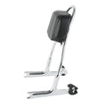 Chrome Detachable Sissy Bar Backrest for Harley Softail Deluxe Fat Boy (2005–2017)