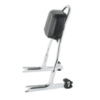 Chrome Detachable Sissy Bar Backrest for Harley Softail Deluxe Fat Boy (2005–2017)