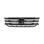 Front Black Grille with Chrome Trim for Honda Odyssey (2011–2013)