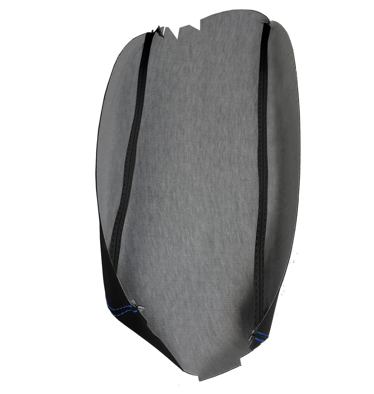 Leather Console Lid Armrest Cover for Ford Ranger (2019–2020) Blue Stitch