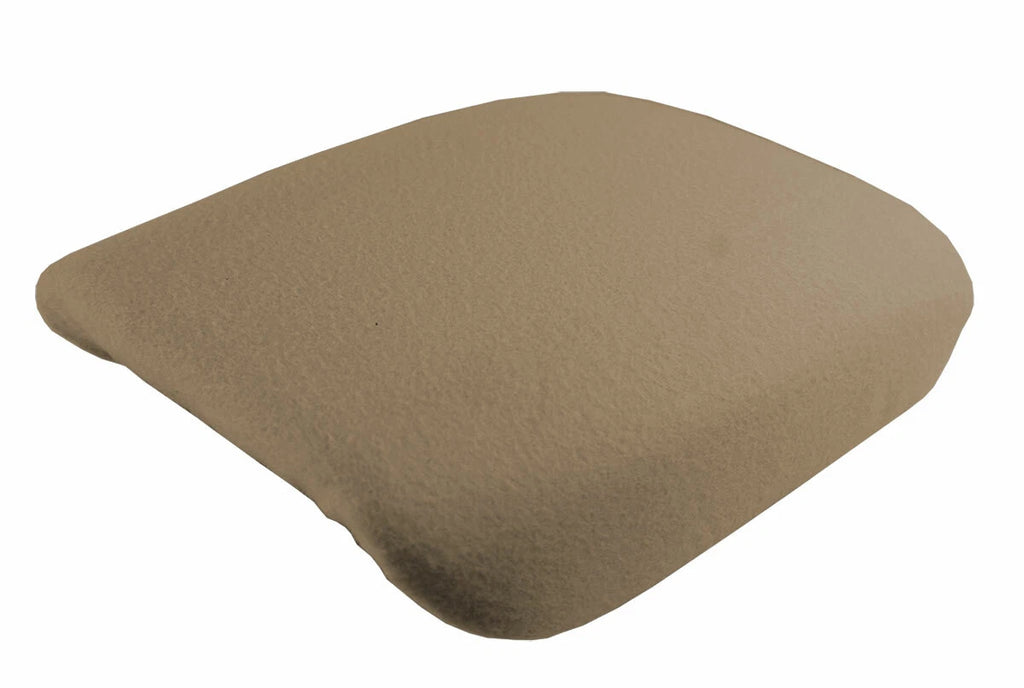 Fleece Console Lid Armrest Cover for Honda Pilot (2003–2008) Beige