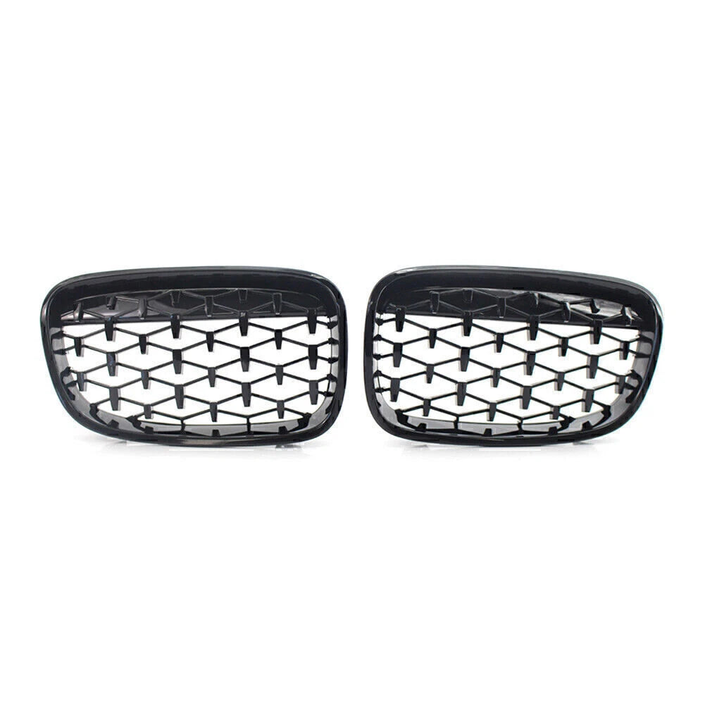 Front Kidney Grille for BMW 1 Series F20 (2011–2014) Gloss Black