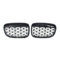 Front Kidney Grille for BMW 1 Series F20 (2011–2014) Gloss Black