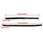 Set of 2 Lower Door Weather Strip Seals for Ford F250 F350 Crew Cab (1999–2017)