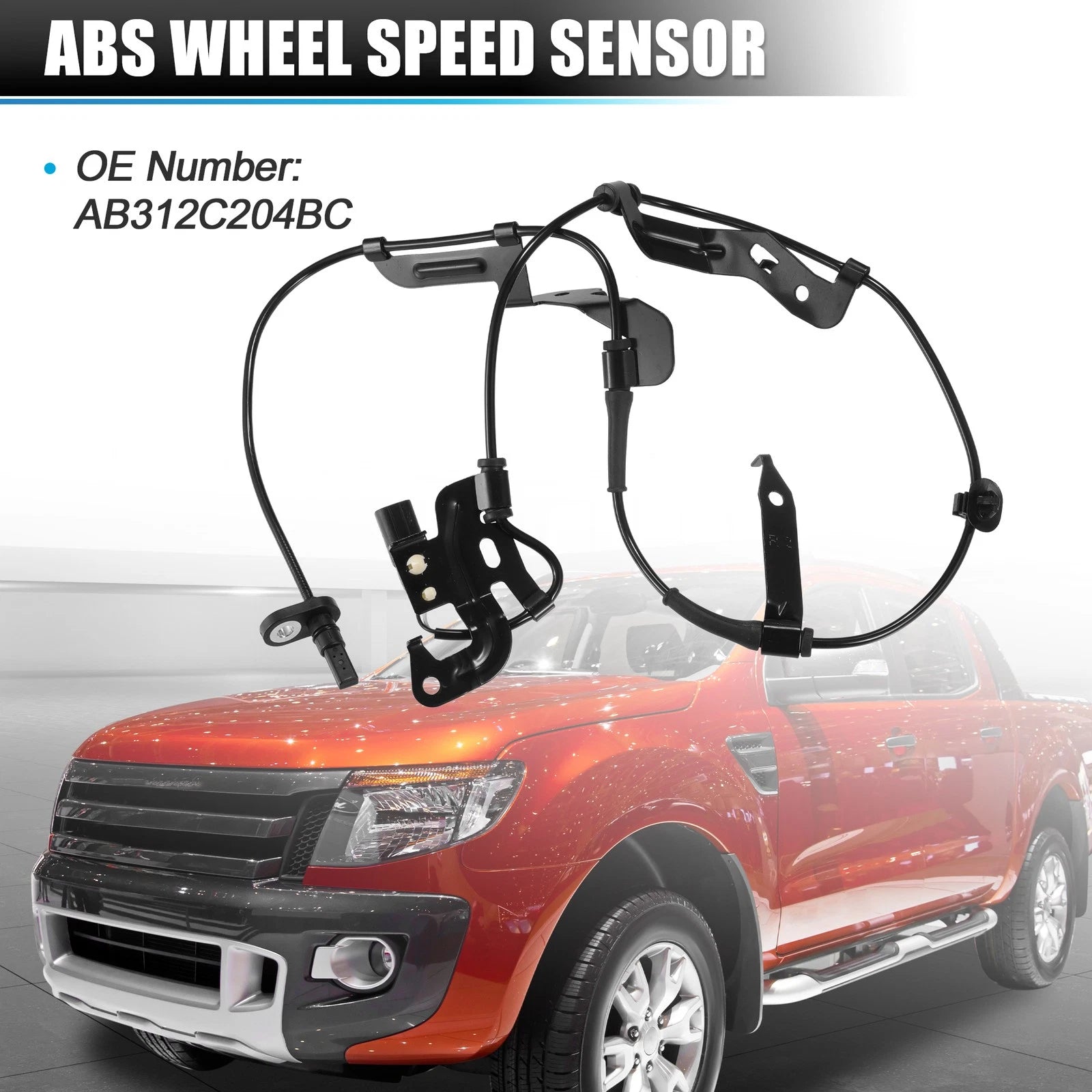 Front Right ABS Wheel Speed Sensor for Ford Ranger (2011–2013) No.AB312C204BC