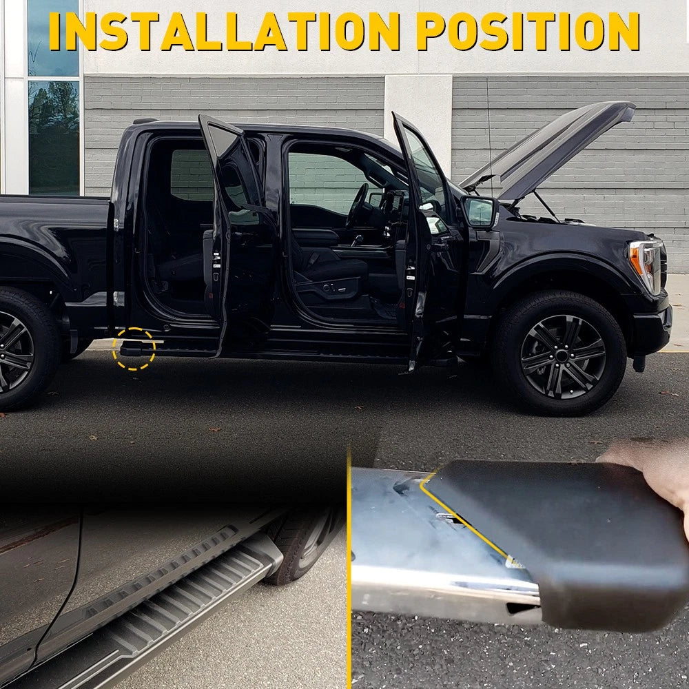 Rear End Cap for Ford F150 (2015–2022) Right Side Running Board