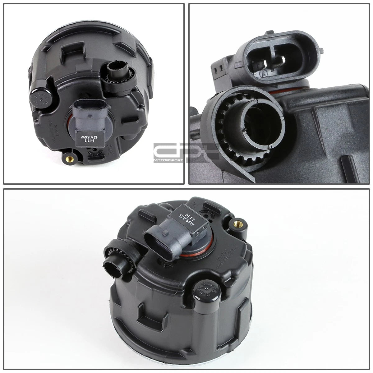 Set of 2 Fog Lights for Nissan Versa (2007–2012) & Infiniti G25/G37/Q60 (2010–2014)