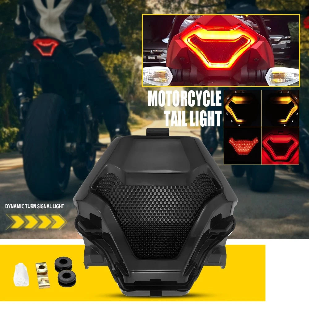 Integrated LED Brake Tail Light for Yamaha MT07 FZ07 MT03 (2014–2023)