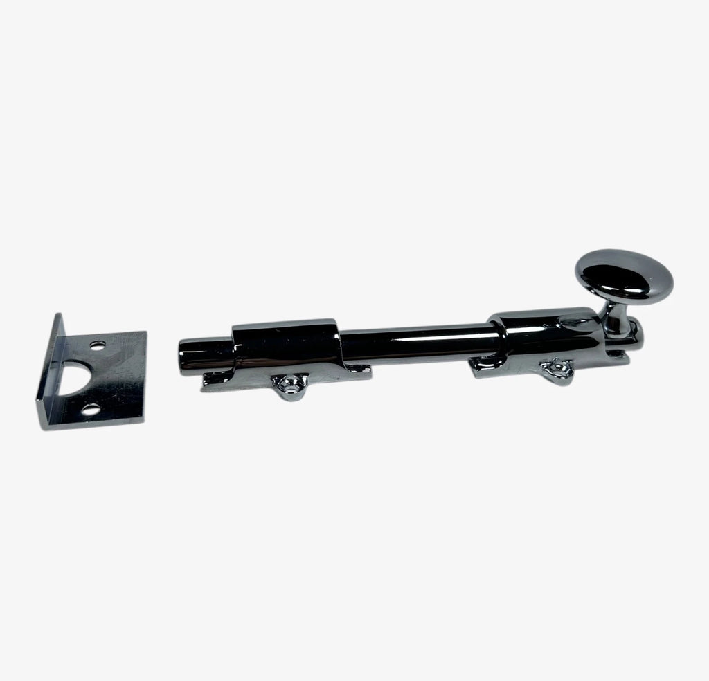 Emtek Chrome Door Surface Bolt 6'' for