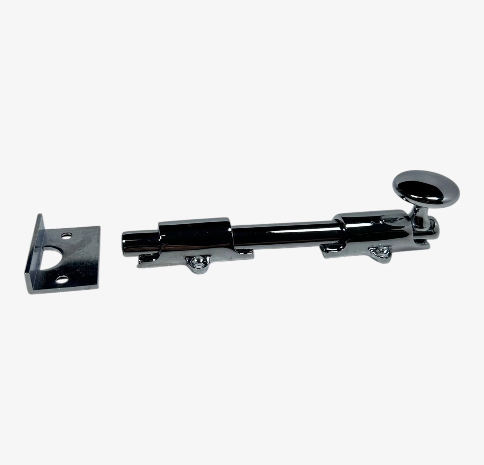 Emtek Chrome Door Surface Bolt 6'' for