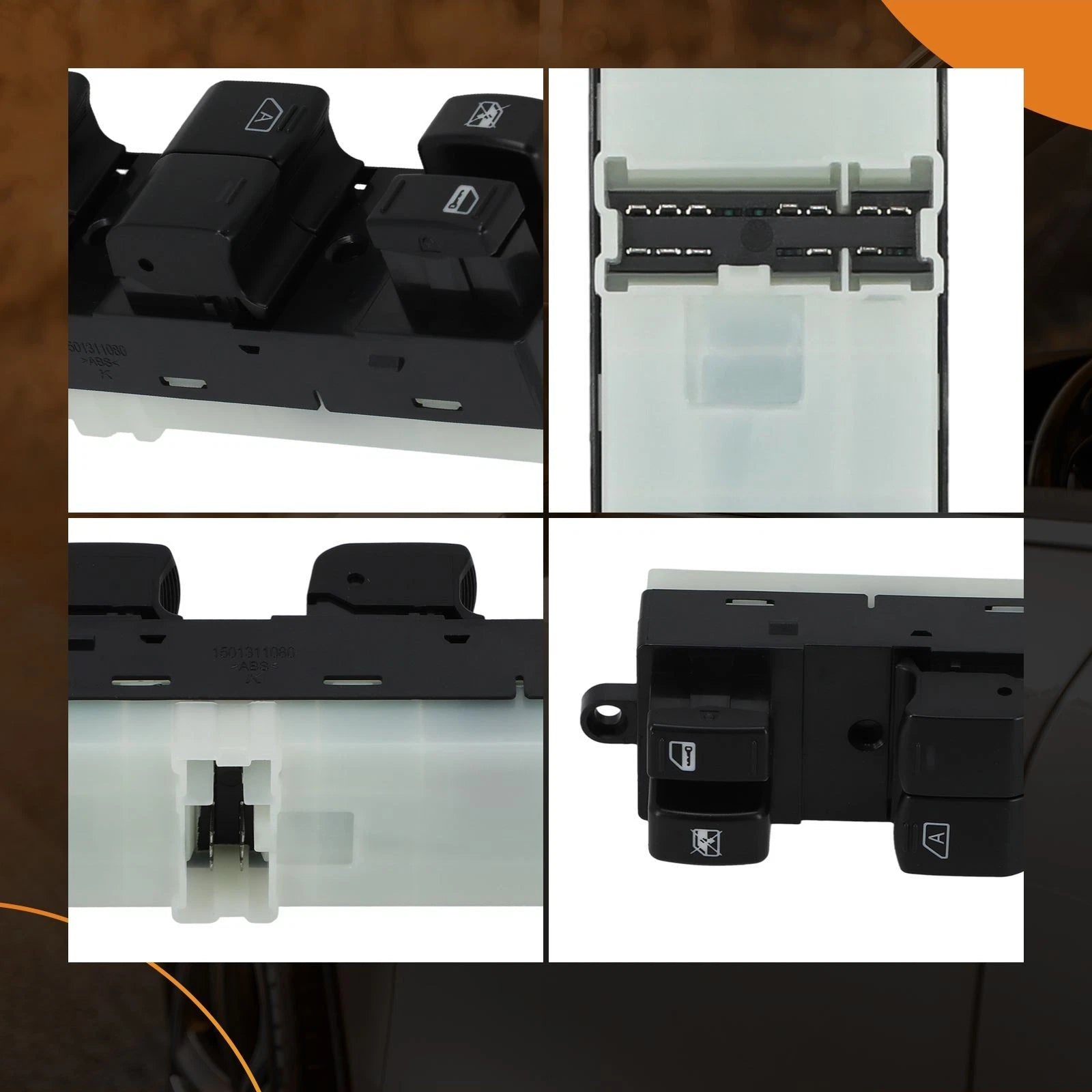 Power Window Master Control Switch for Nissan Xterra S X (2007–2015) 25401ZP70A