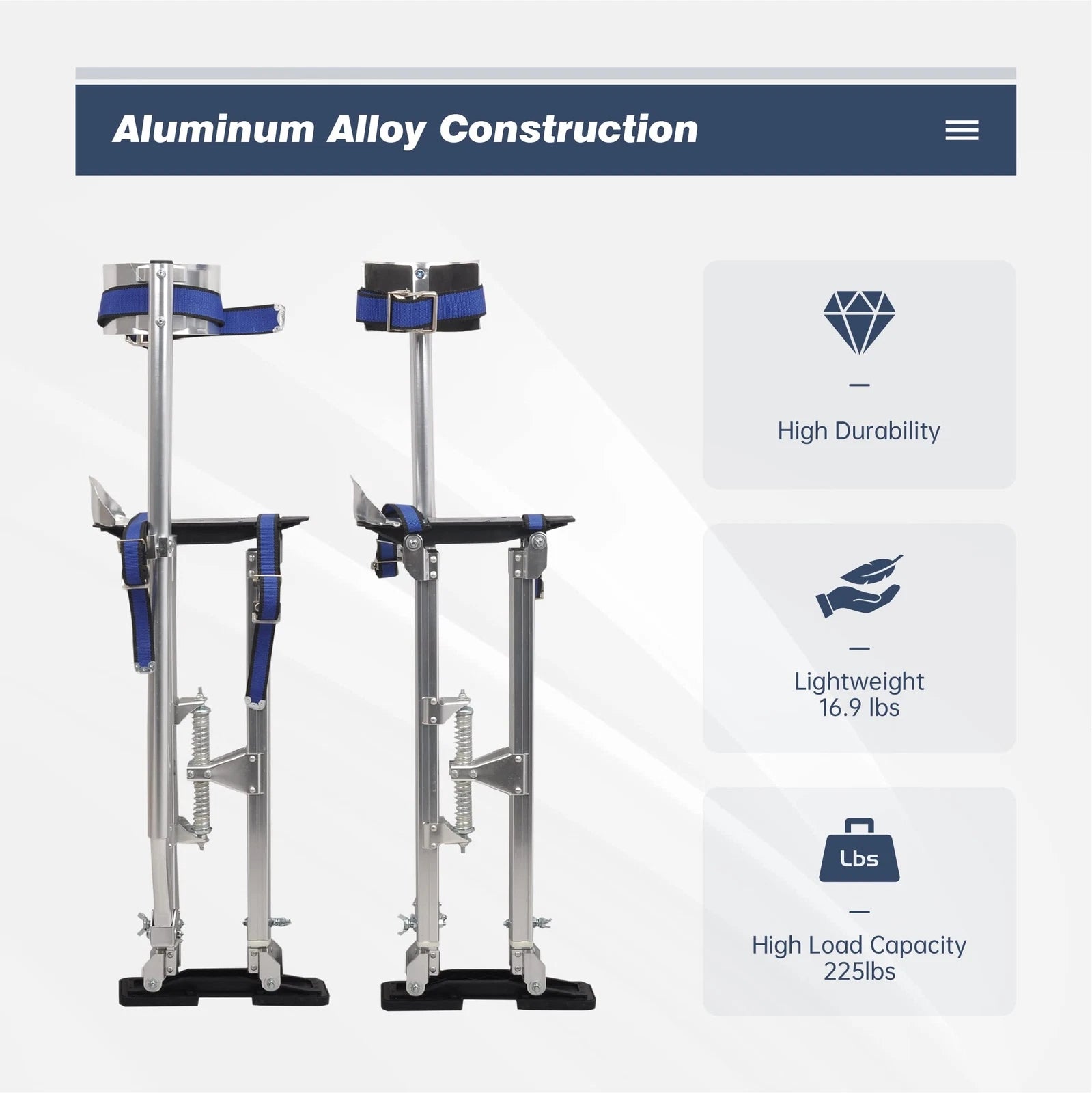 Drywall Stilts for Taping Painting (24-40 Inch)