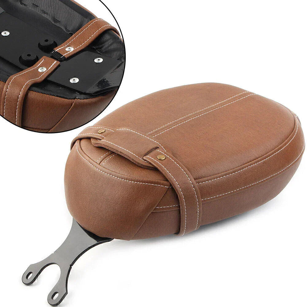 Brown Motorcycle Rear Passenger Seat for Indian Scout (2015-2020)