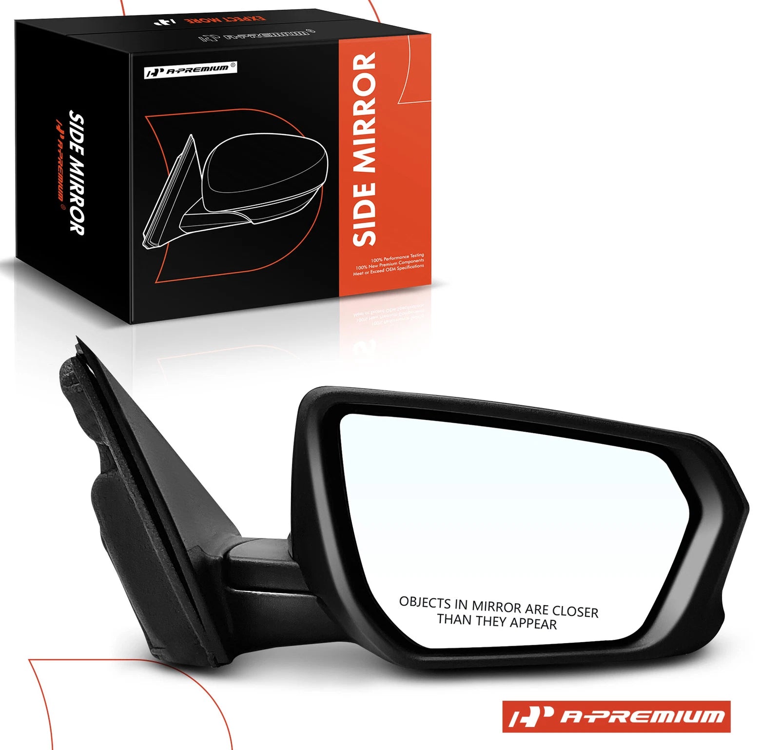 Heated Manual Fold Passenger Power Mirror for Chevy Equinox GMC (2018–2022)