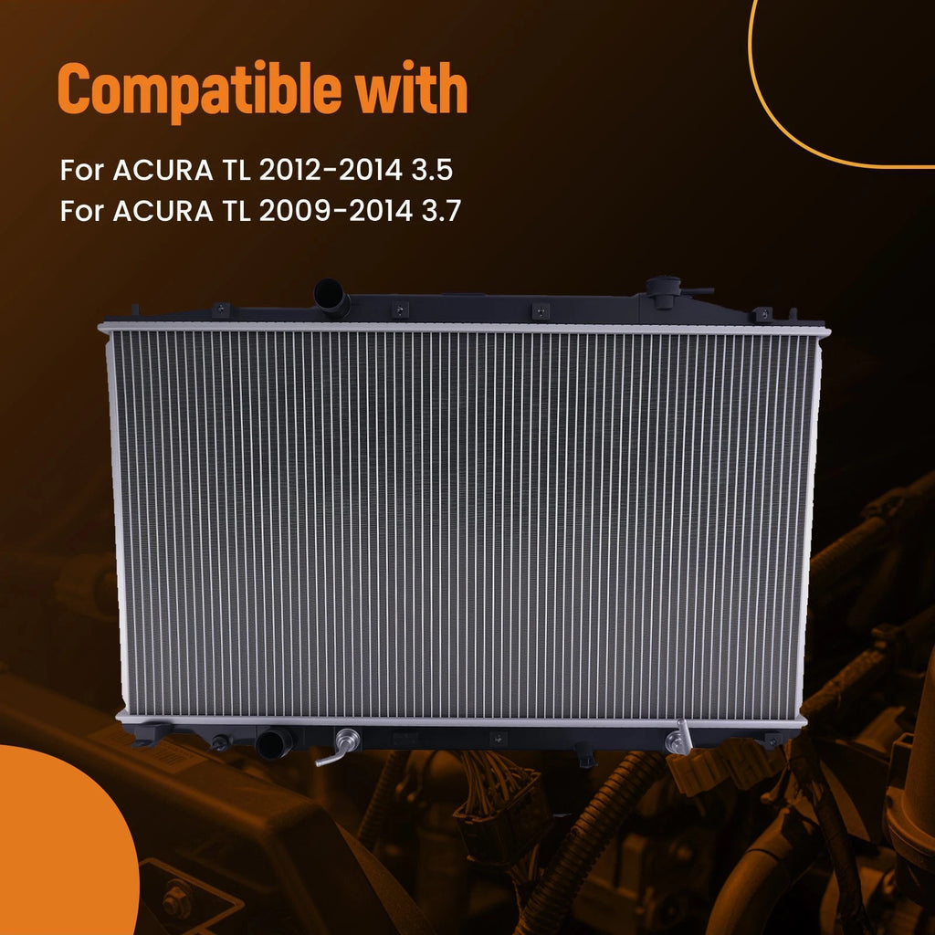 Auto Engine Radiator for Acura TL 3.5L/3.7L (2009–2014) 19010RK2A72