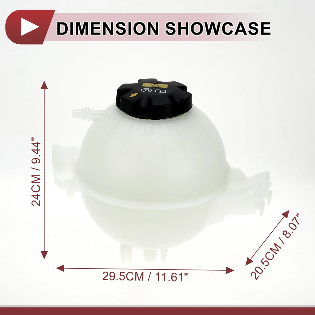 Coolant Expansion Overflow Tank with Cap No. 17138742660 for BMW X3 X4 (2018–2023)