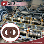 2X Oil Seal Rotary Shaft Seal FKM Rubber 35x65x8mm for [Make Model] 