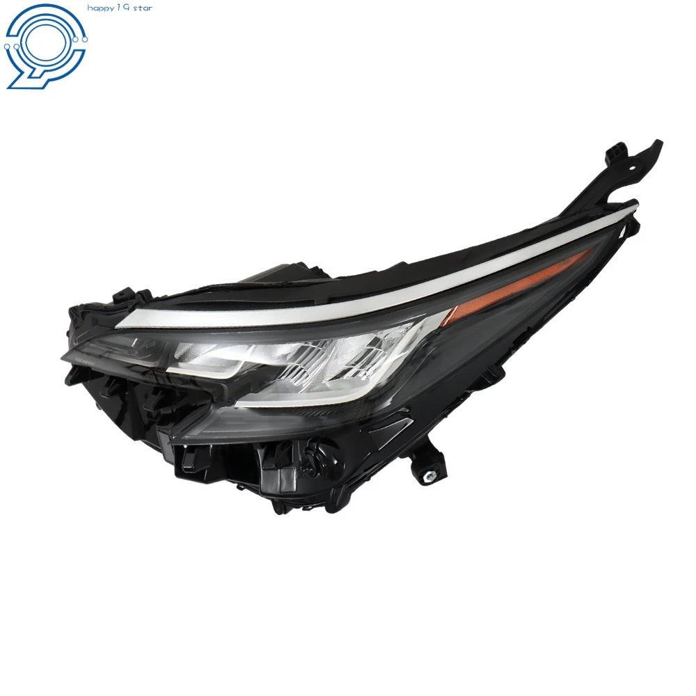 Left Headlight for Toyota Sienna (2021–2022) LED Chrome Bezel