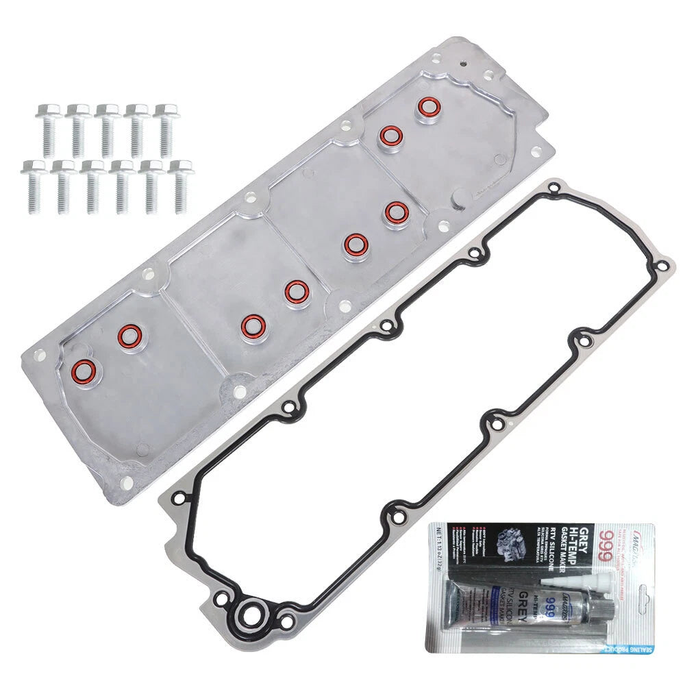 Engine Valley Cover Kit with Gasket for GMC Silverado (2007–2013)