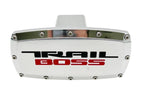 Hitch Cover Polished Chevy Trail Boss for 2 Inch Receiver with Allen Bolts (Fits)
